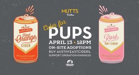 Sip Cider with Pups from Operation Kindness