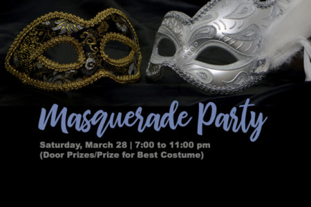 Irving Art Association Masquerade Ball on March 28 – update – cancelled