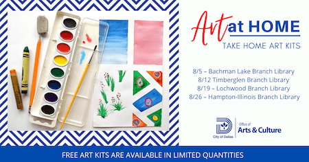 FREE Art Kits while supplies last