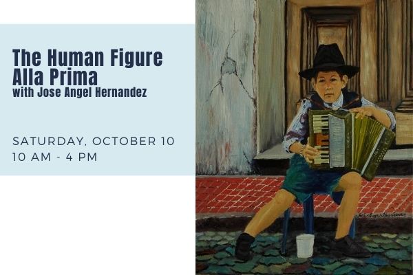 The Human Figure Alla Prima – Sat., 10th Oct.