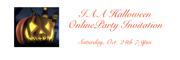 Irving Art Association Online Halloween Party Oct. 24th