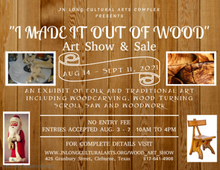 I Made it Out of Wood Exhibit and Sale call for artists