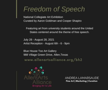 Freedom of Speech – National Collegiate Exhibition