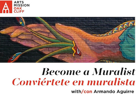 Become a Muralist – 4 part series in April from Arts Mission Oak Cliff