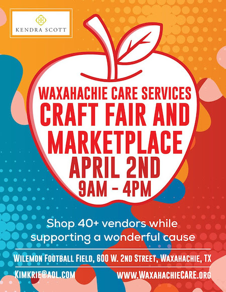 Waxahachie CARE Craft Show and Marketplace April 2