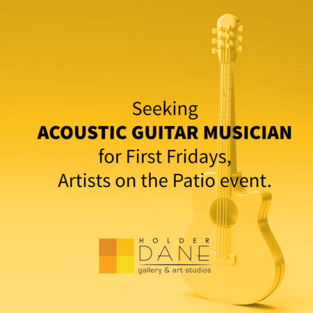 Acoustic Guitar Musician for 3 hours for First Friday in Grapevine