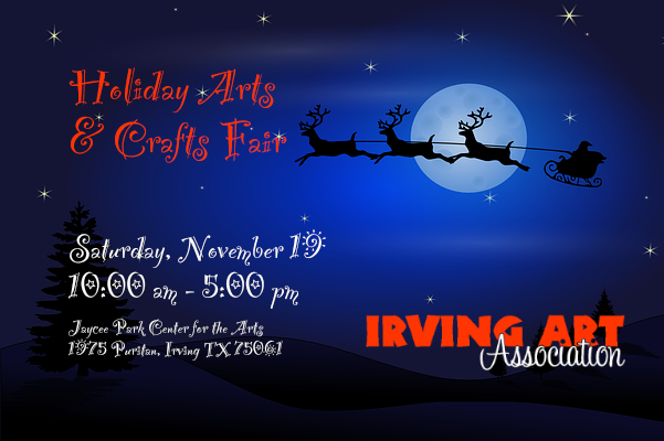 Reserve your table for IAA’s Holiday Arts & Crafts Fair on November 19