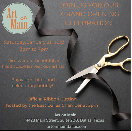 Art on Main Grand Opening Jan. 21, 2023