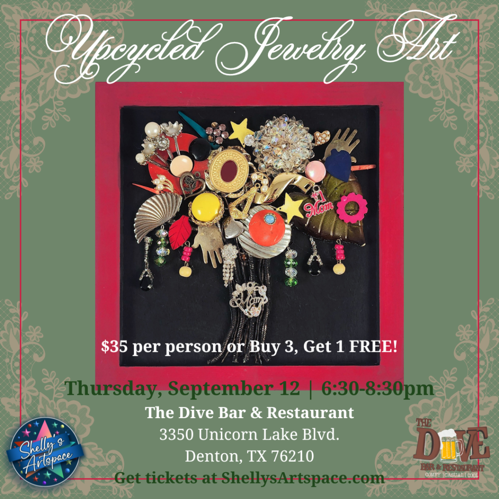 Upcycled Jewelry Art Party